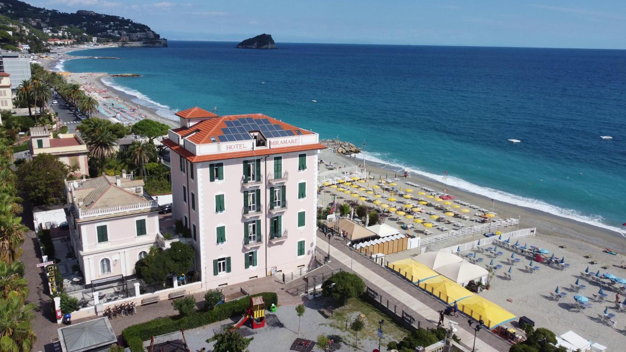 Hotel Miramare Spotorno Eksteriør billede